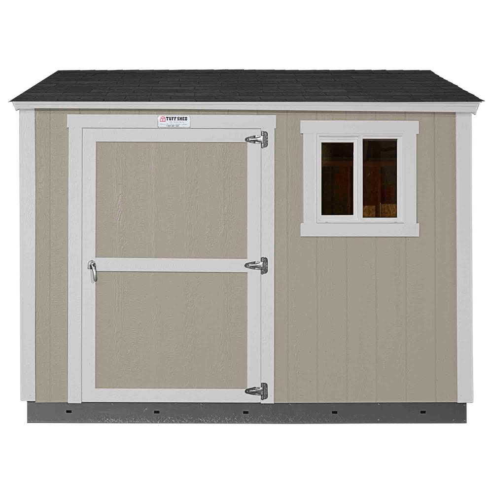 Tuff Shed Installed The Tahoe Series Tall Ranch 8 Ft X 10 Ft X 8 Ft 6 In Painted Wood Storage Building Shed And Sidewall Door