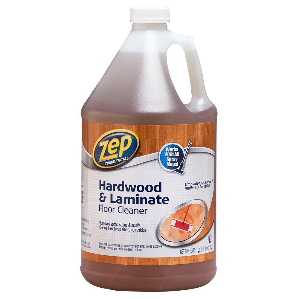 ZEP 128 oz. Hardwood and Laminate Floor CleanerZUHLF128 The Home Depot