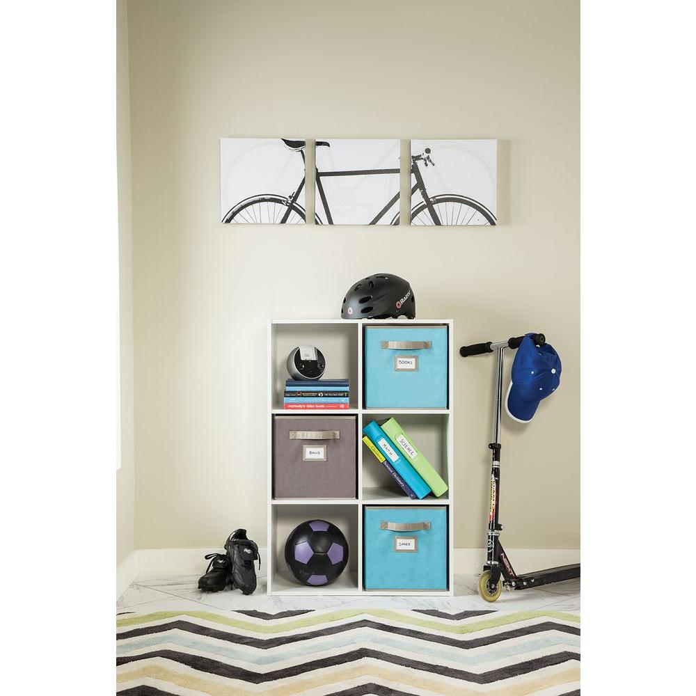 Closetmaid 10 5 In W X 11 In H X 10 5 In D Gray Fabric Drawer
