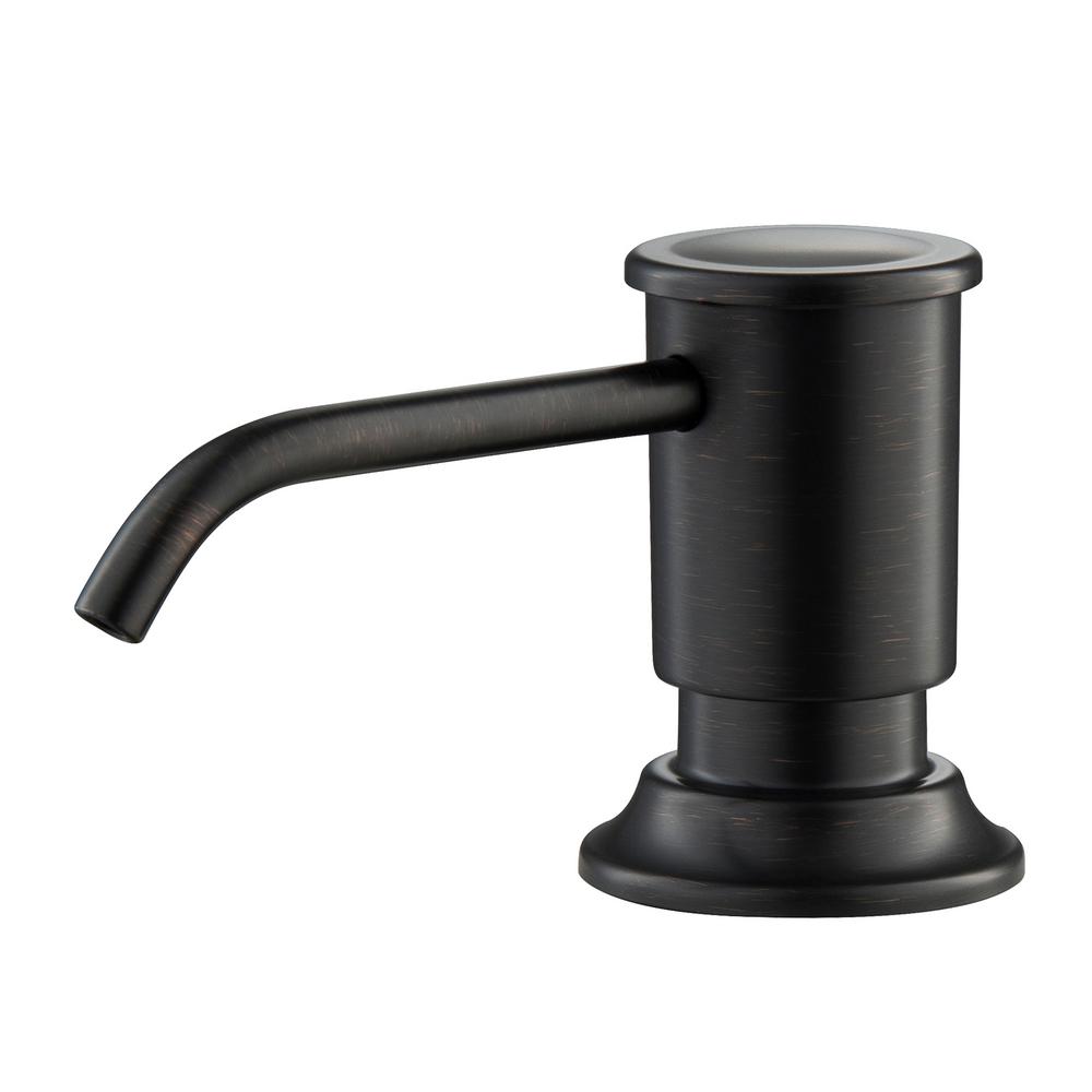 DANCO Soap Dispenser with Curved Nozzle in Oil Rubbed Bronze10042
