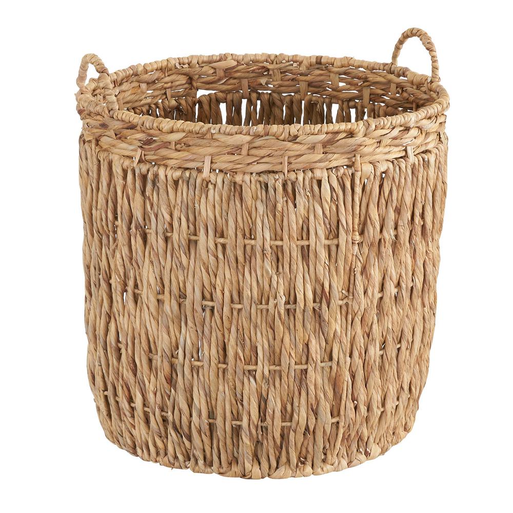 Household Essentials Water Hyacinth Tall Laundry BasketML4169 The