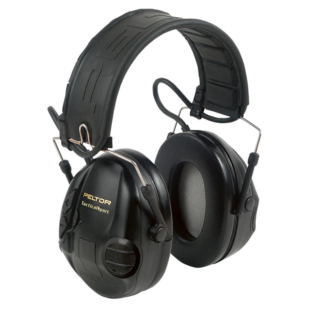 3M Peltor Sport Tactical Black Earmuff by 3M