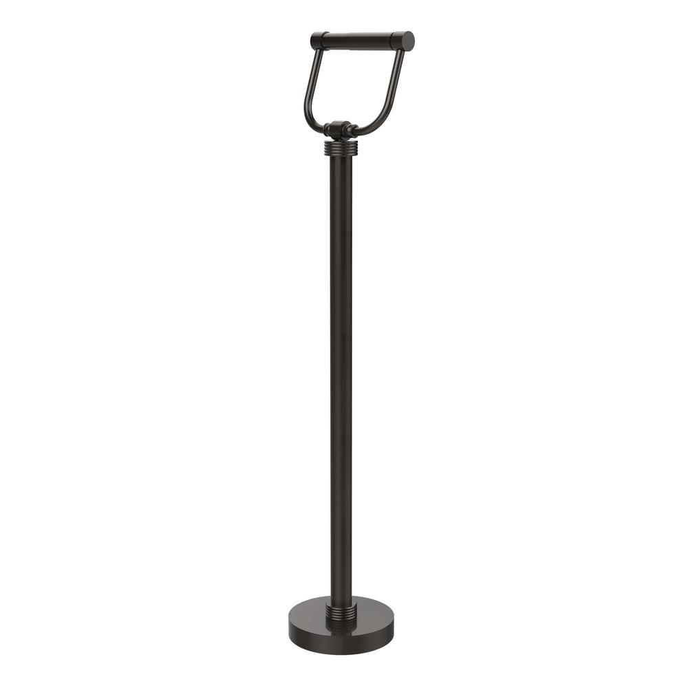 Allied Brass Free Standing Toilet Paper Holder In Oil Rubbed Bronze Ts 25g Orb The Home Depot