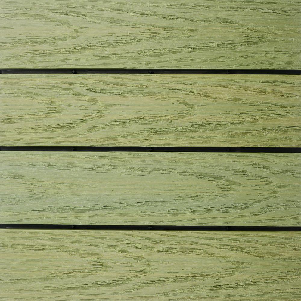 NewTechWood UltraShield Naturale 1 ft. x 1 ft. Quick Deck 