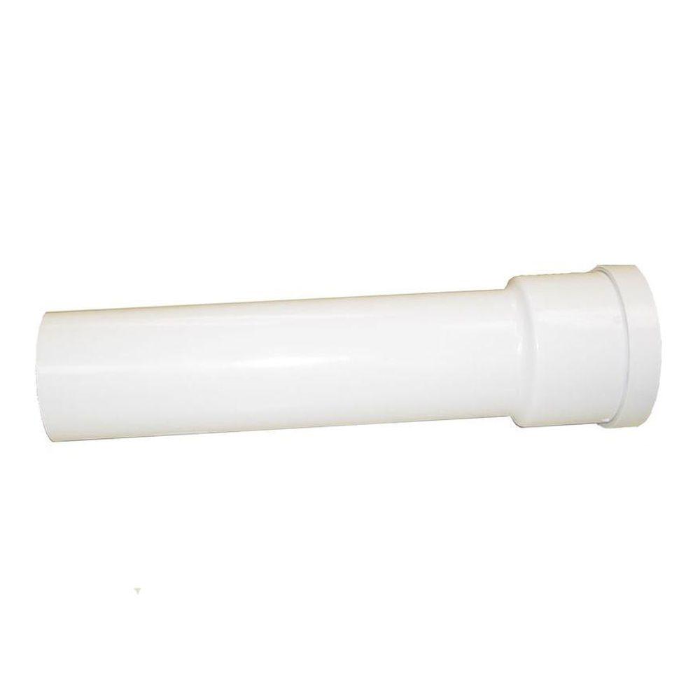Saniflo 4 In Pvc Extension 030 The Home Depot Pvc Extension