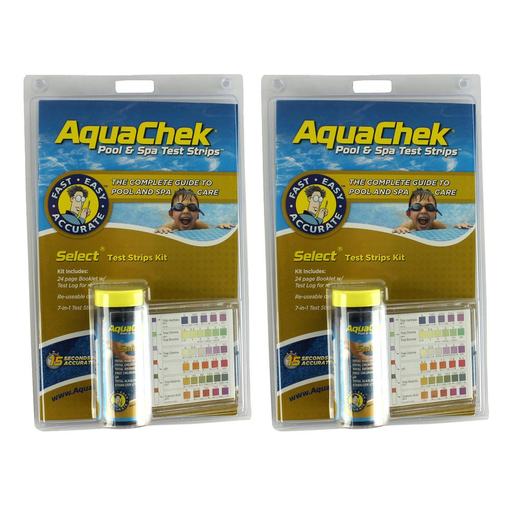 Aqua Chem 6 Way Test Strips Color Chart