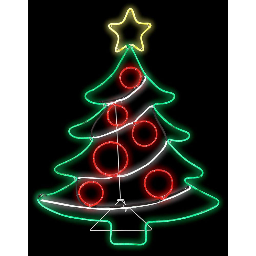 Trees Pick Up Today Yard Decorations Outdoor H Light Glo Tree W Star