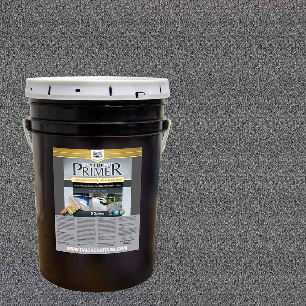 DAICH Textured 5 gal. Charcoal Gray Interior Exterior Bonding Primer