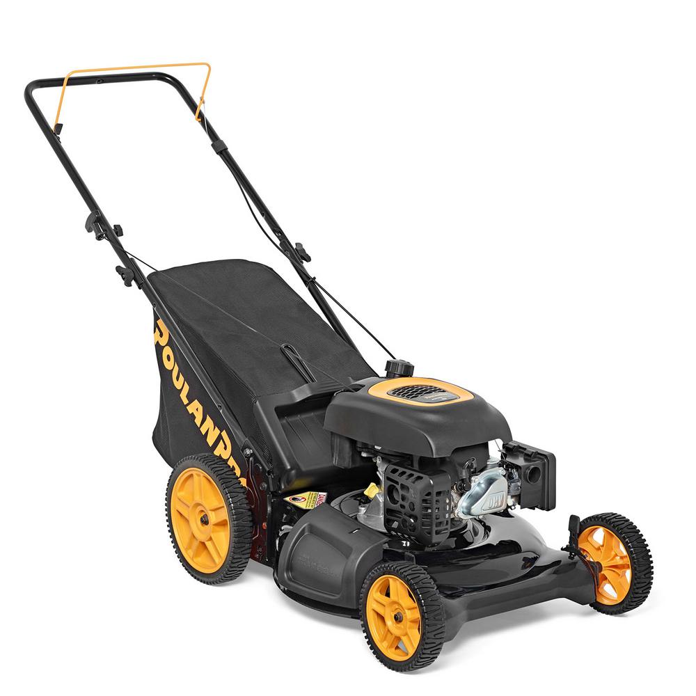 Poulan Pro Gas 3 In 1 Self Propelled Lawn Mower 22 Inch 174Cc Mulching ...