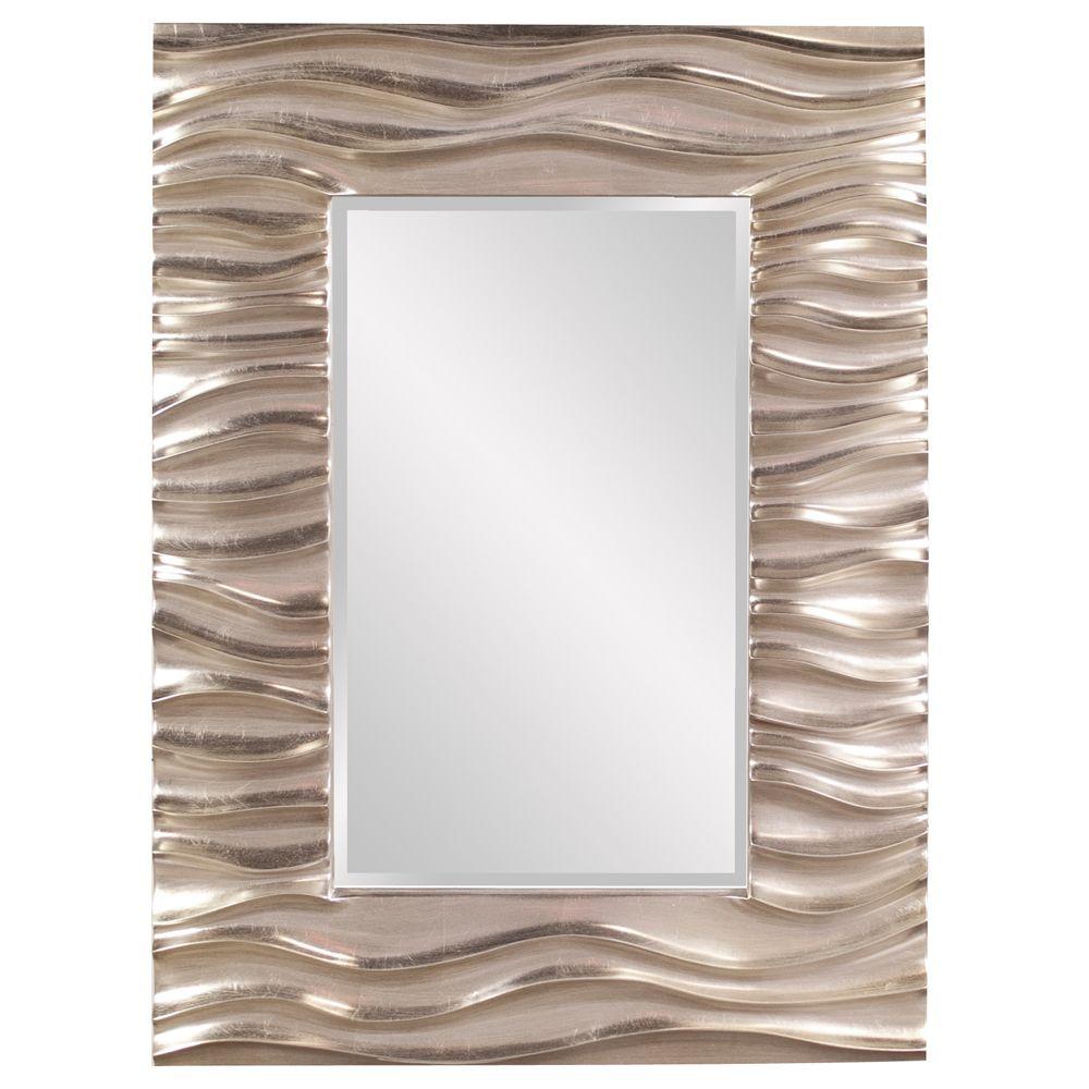 silver framed mirrors