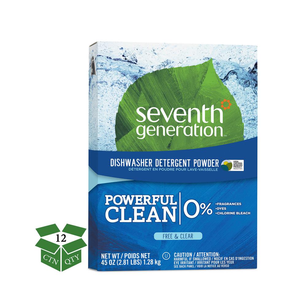 Seventh Generation Auto Dish Powder - Free and Clear - 45 oz.