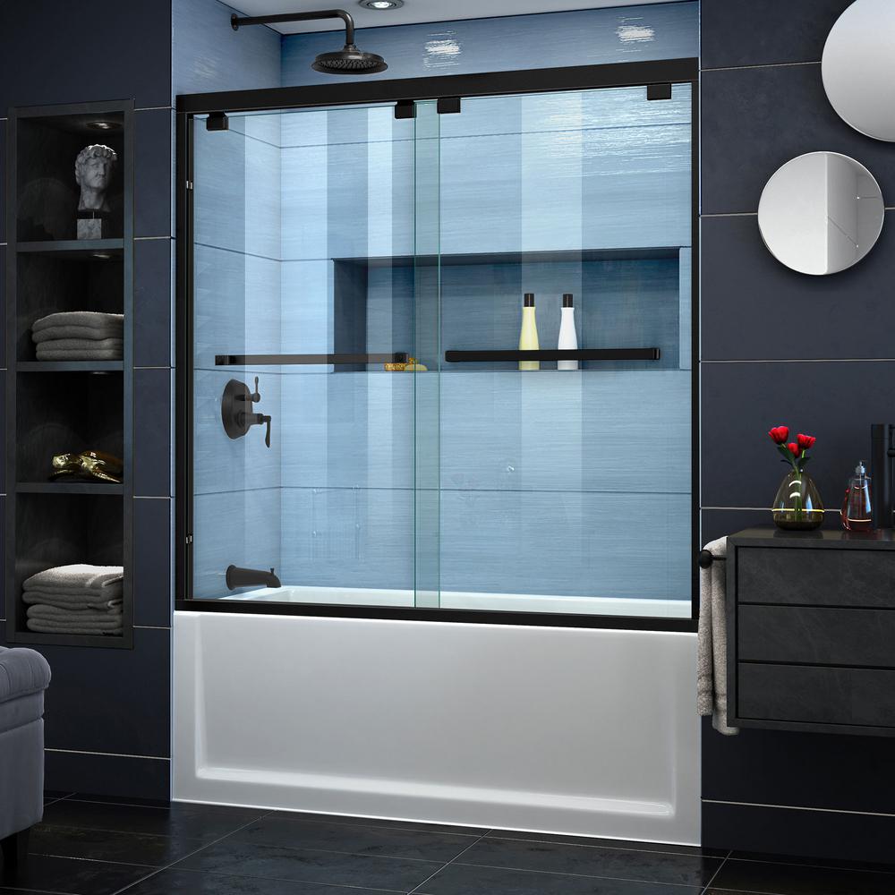 Tub Shower Combo With Glass Doors
