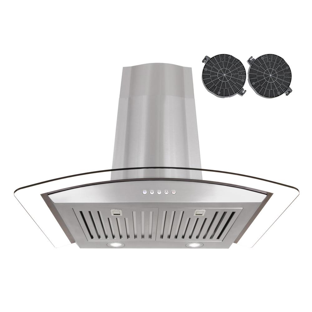 Stainless Steel Cosmo Wall Mount Range Hoods 668a750 Dl 64 1000 