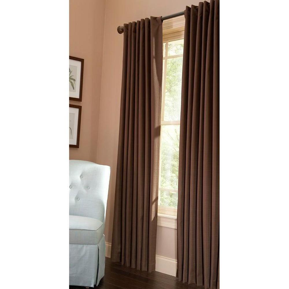 Martha Stewart Living Thermal Crepe Blackout Window Panel In