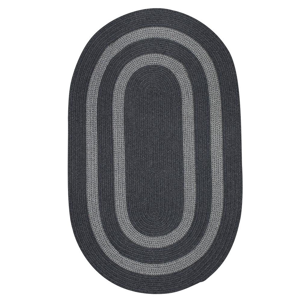 Home Decorators Collection Paige Charcoal 10 Ft X 13 Braided This Review Is From Paige Charcoal 2 Ft X 3 Oval Area Rug