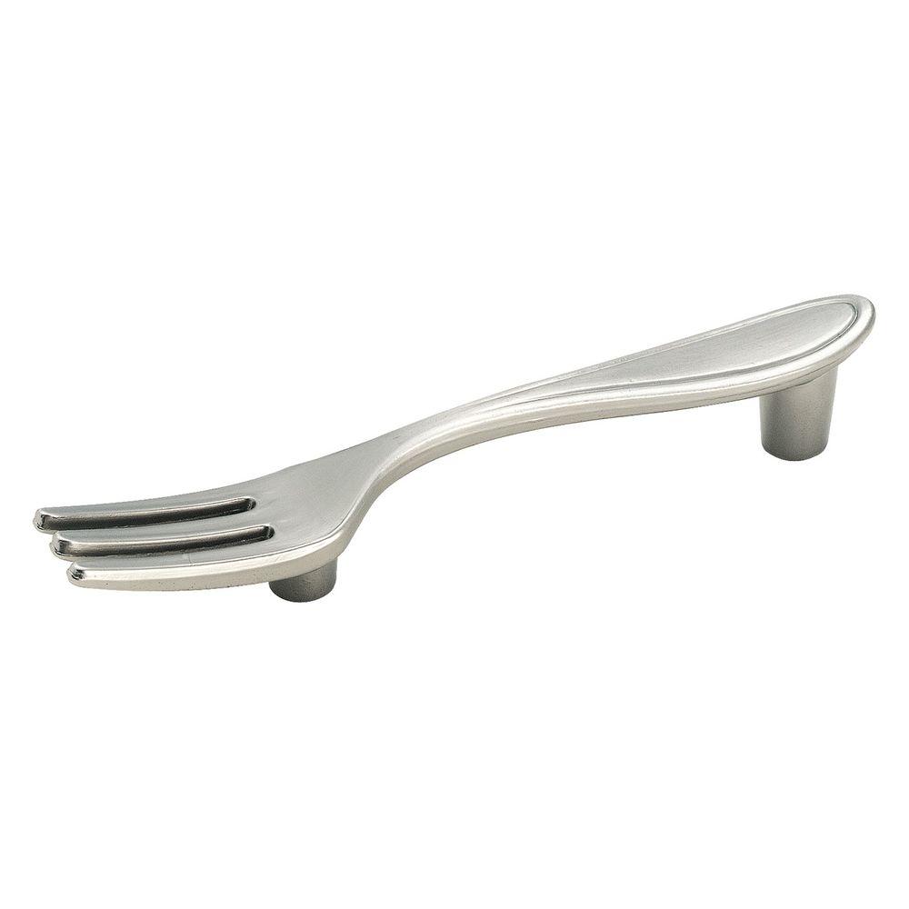 Amerock Utensil Z 3 In 76 Mm Center To Center Satin Nickel