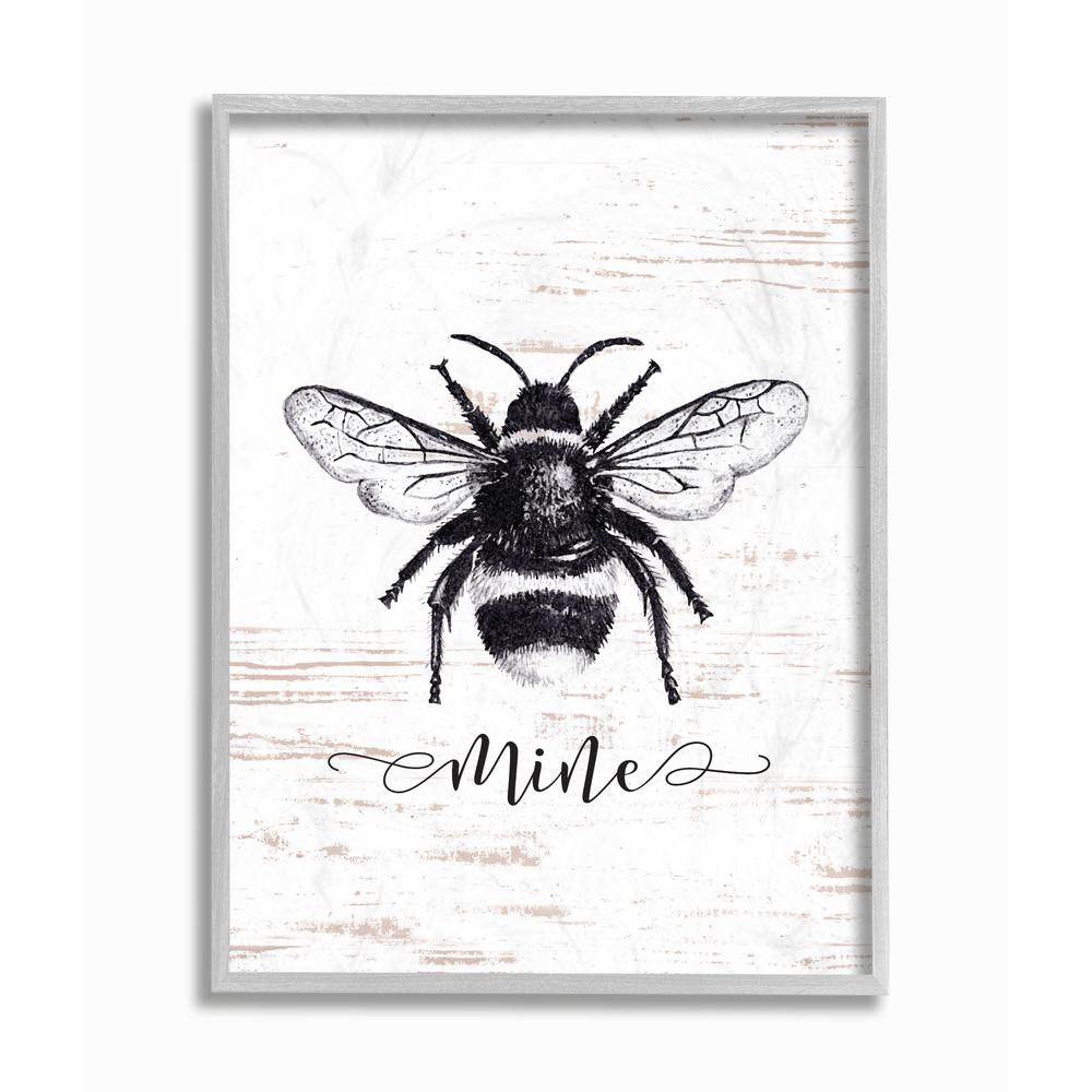 The Stupell Home Decor Collection 16 In X 20 In Bee Mine