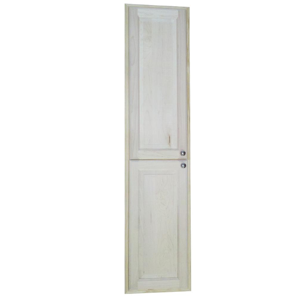 Wg Wood Products Napa Valley 67 5 In H X 15 5 In W X 3 5 In D Recessed Medicine Cabinet Napvly 266 Unfinished The Home Depot