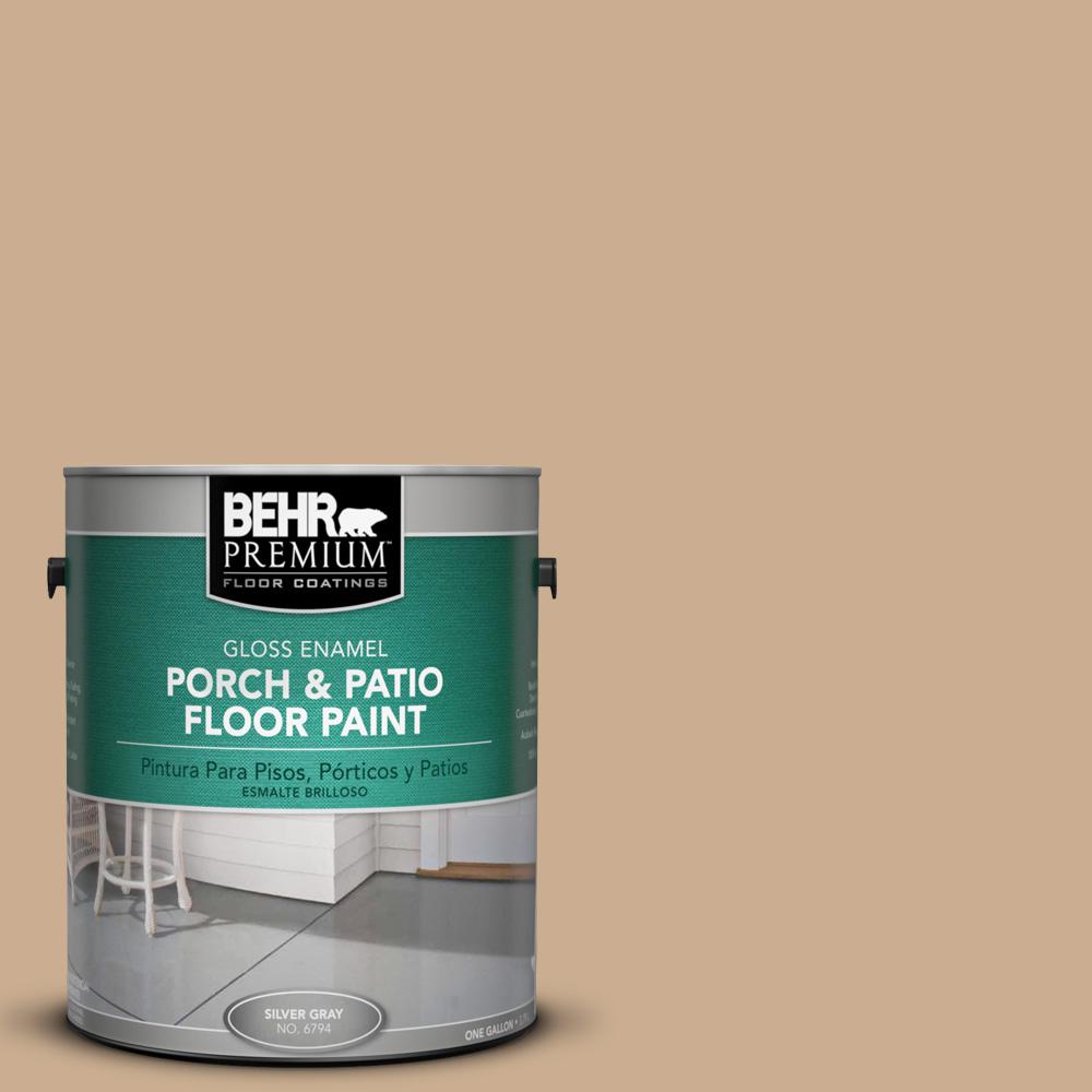BEHR Premium 1 gal. PFC23 Tan Gloss Porch and Patio Floor Paint