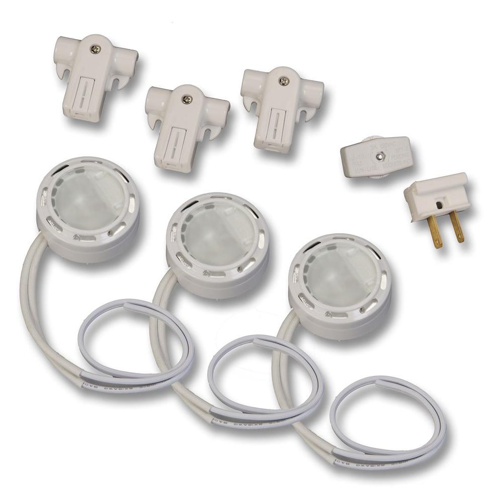 Westek 120-Volt Xenon White Accent Light Kit (3-Pack ...