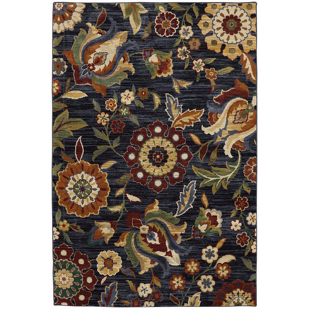 Mohawk Home Reynolds Blue Slate 5 ft. 3 in. x 7 ft. 10 in. Area Rug ...