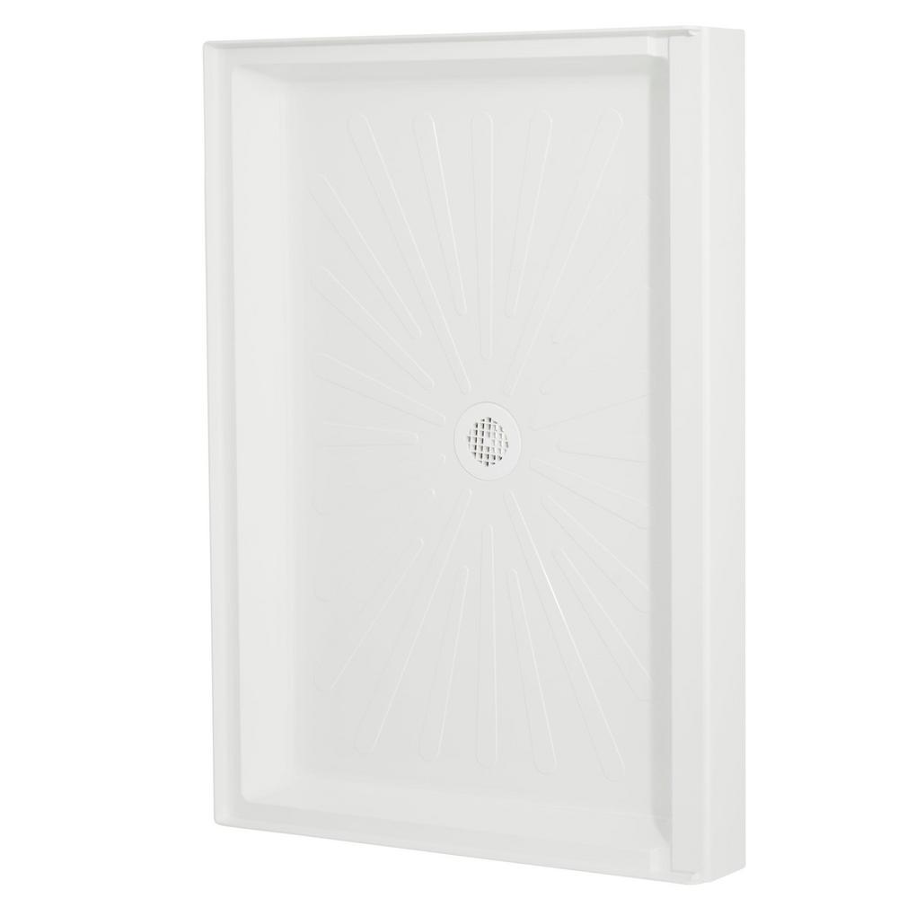 MUSTEE Caregiver ShowerTub 30 in. x 60 in. Single Threshold Shower Base