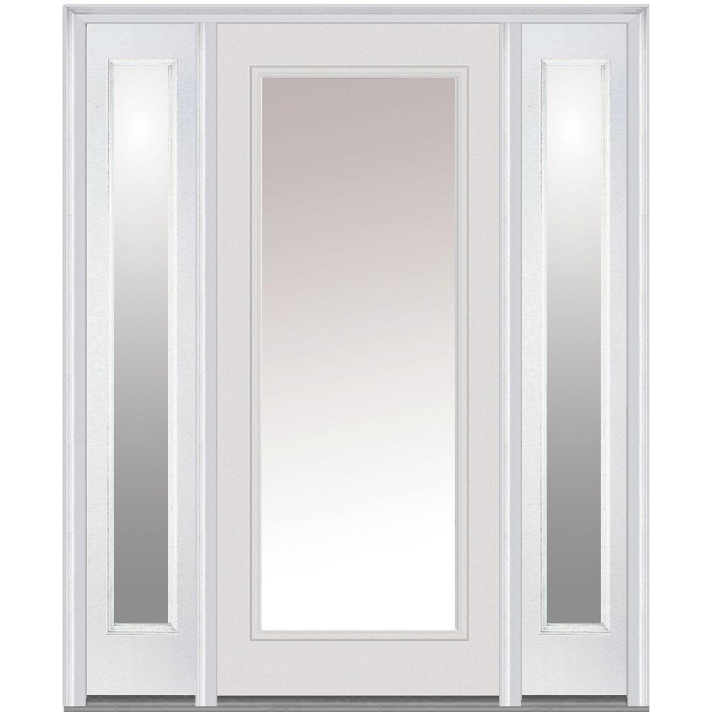 Mmi Door 60 In X 80 In Classic Left Hand Inswing Full Lite Clear