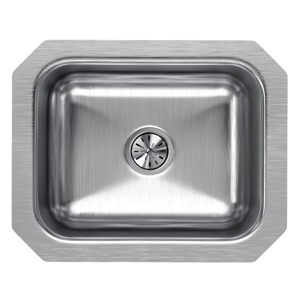 Elkay Lustertone Undermount Stainless Steel 15 in. Bar SinkELUH129