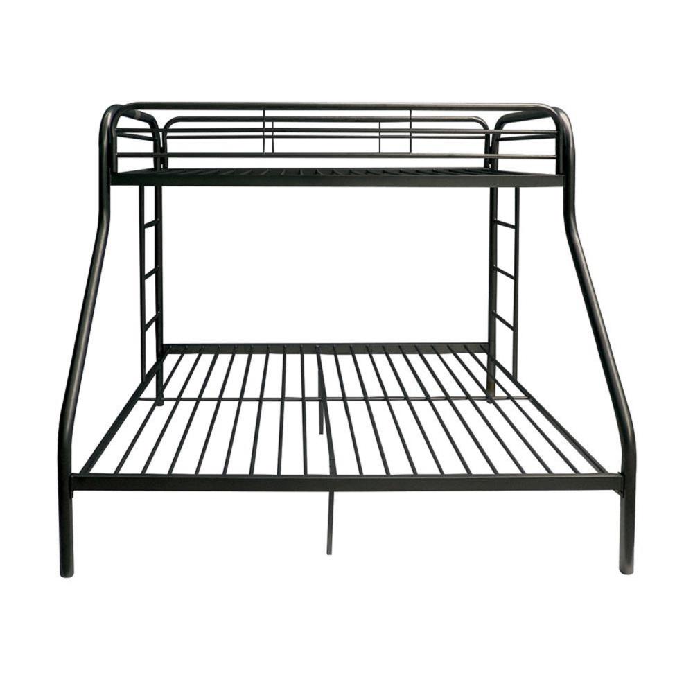Acme Furniture Tritan Twin Over Full Metal Bunk Bed 02053bk The Acme Furniture Tritan Twin Over Full Metal Bunk Bed