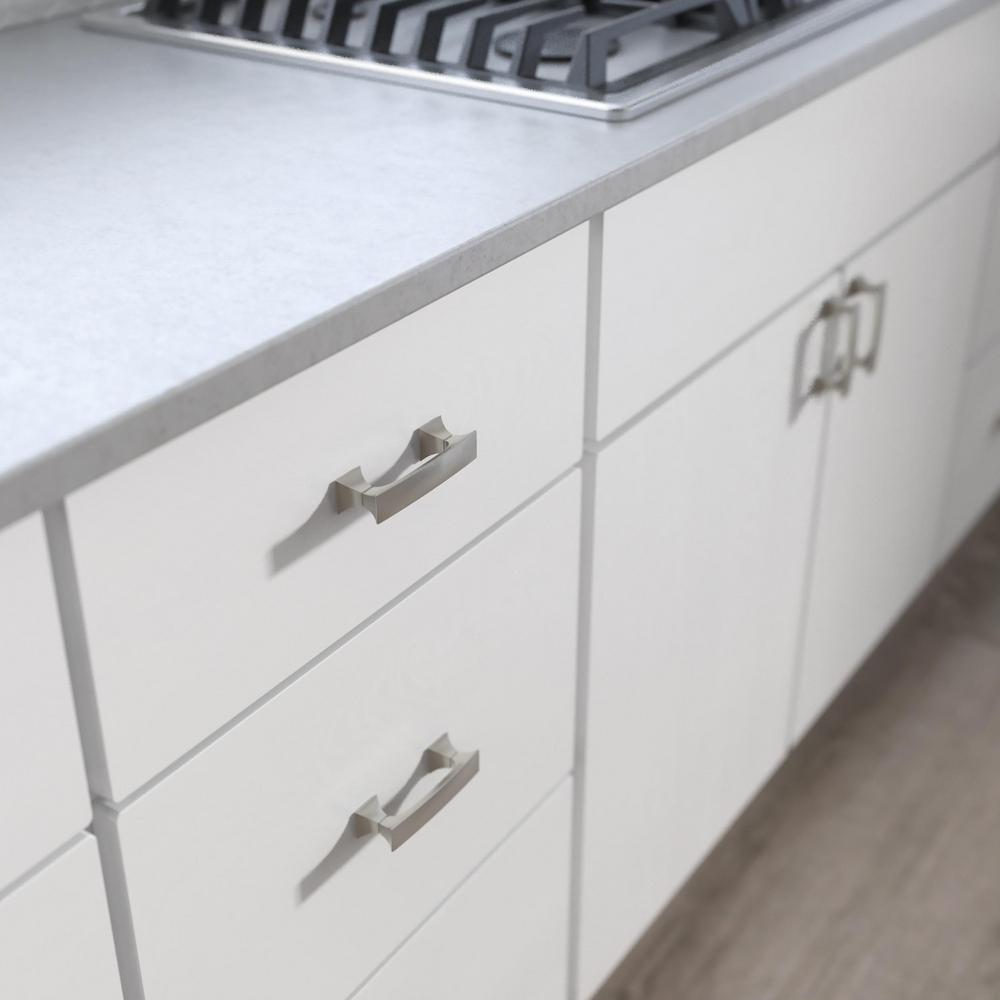 Liberty Modern Luxe 3 In 76 Mm Satin Nickel Drawer Pull P40212c