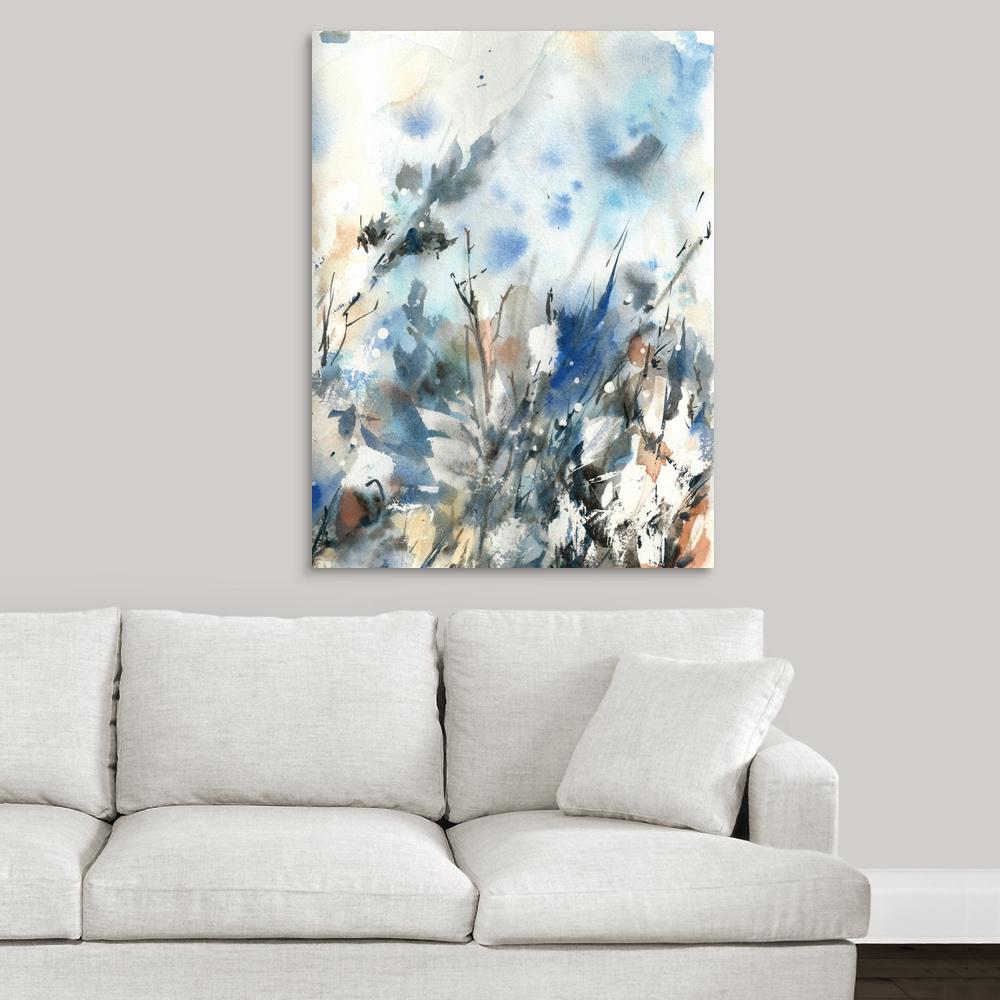 Greatbigcanvas 30 In X 40 In Blue Hoo By Sophia Rodionov Canvas Wall Art 24 30x40 The Home Depot