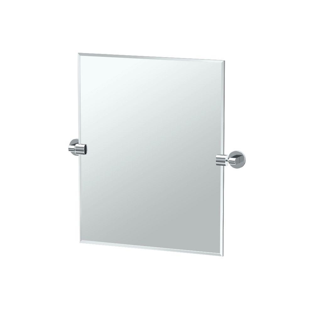UPC 011296410978 product image for Gatco Zone 20 in. W x 24 in. H Frameless Rectangular Beveled Edge Bathroom Vanit | upcitemdb.com