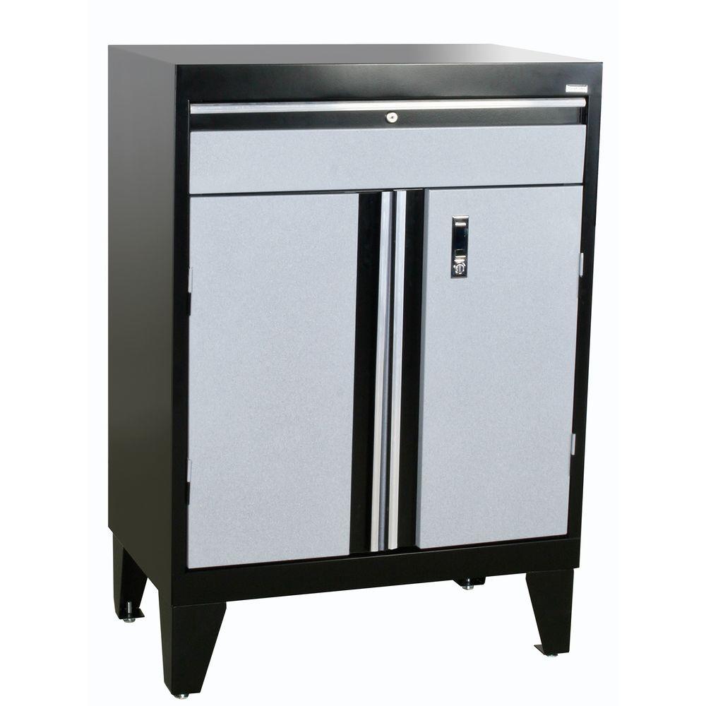 Sandusky 43 In H X 30 In W X 18 In D Modular Steel Base Cabinet