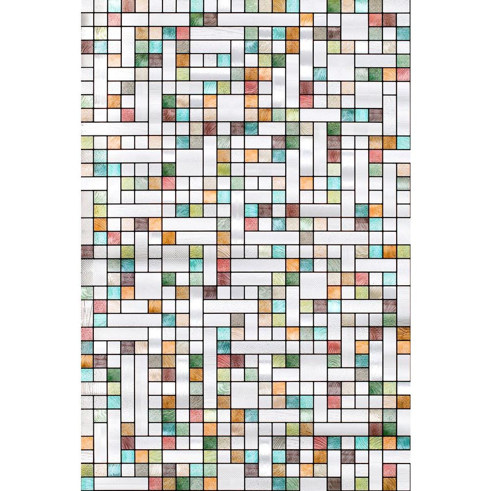 Artscape 24 in. x 36 in. Metro Decorative Window Film023609 The