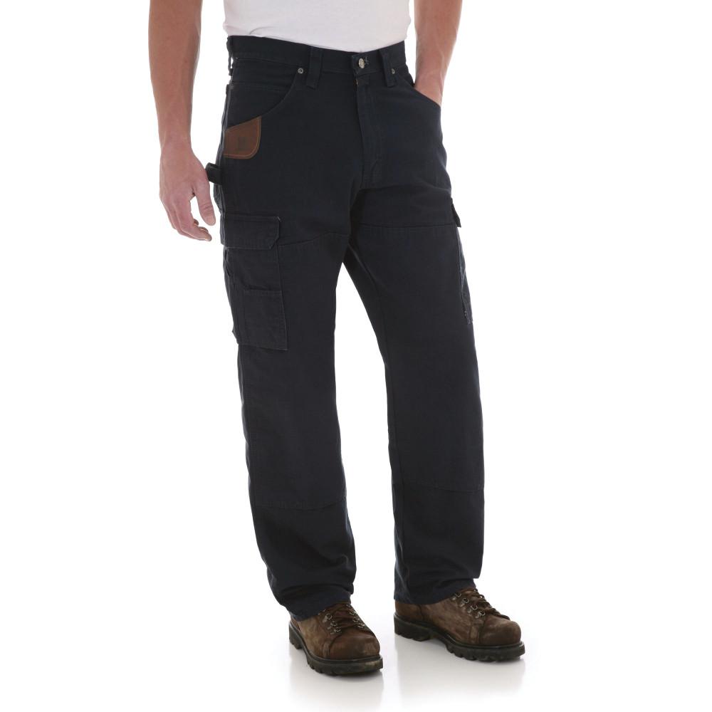 UPC 690742392138 product image for Wrangler Men's Size 44 in. x 32 in. Navy (Blue) Ranger Pant | upcitemdb.com