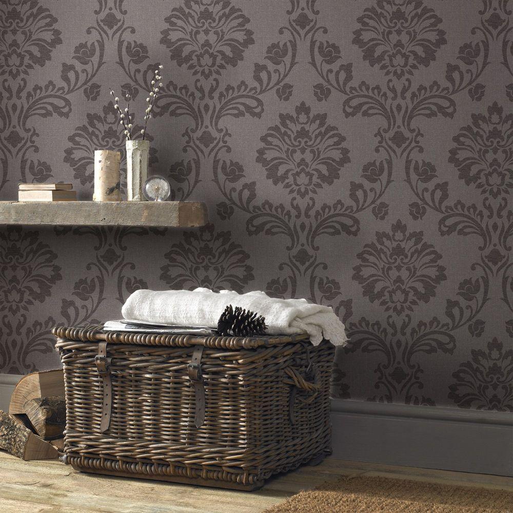 Graham & Brown Brown Aurora Wallpaper20712 The Home Depot