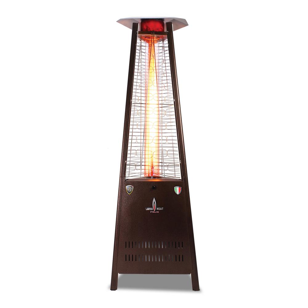 Bronze Heaters Heating Venting Cooling The Home Depot A Line Capri 42 000 Btu Heritage Bronze Propane 6 Ft Patio Heater
