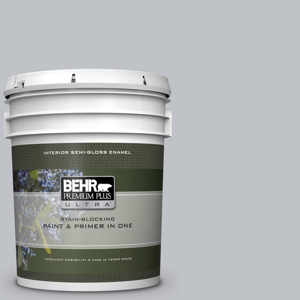 BEHR Premium Plus Ultra 5 gal. N5102 Galactic Tint SemiGloss Enamel