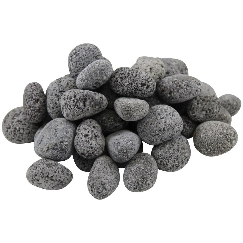 Margo Garden Products 20 Lb Black Lava Pebbles Dfblp2 20 The