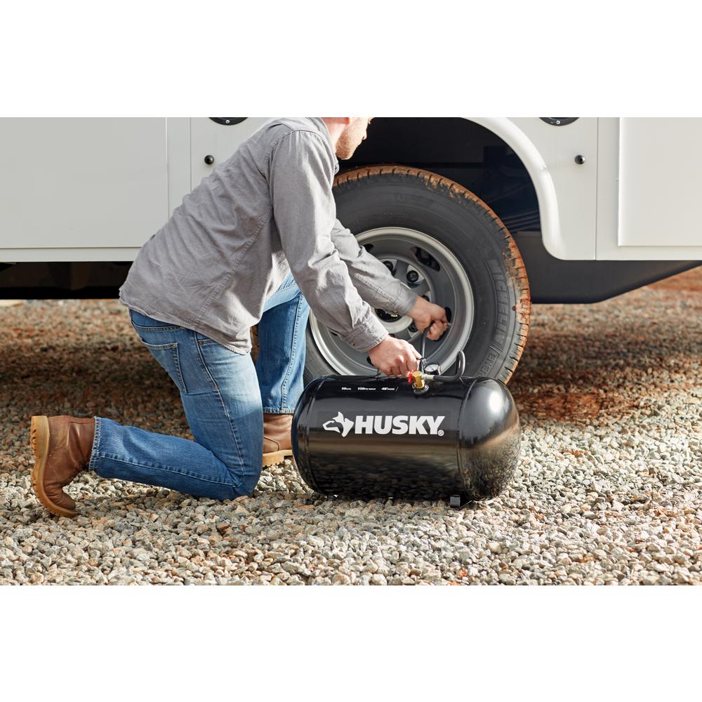 Husky 10 Gal Portable Air Tank Ct10h The Home Depot