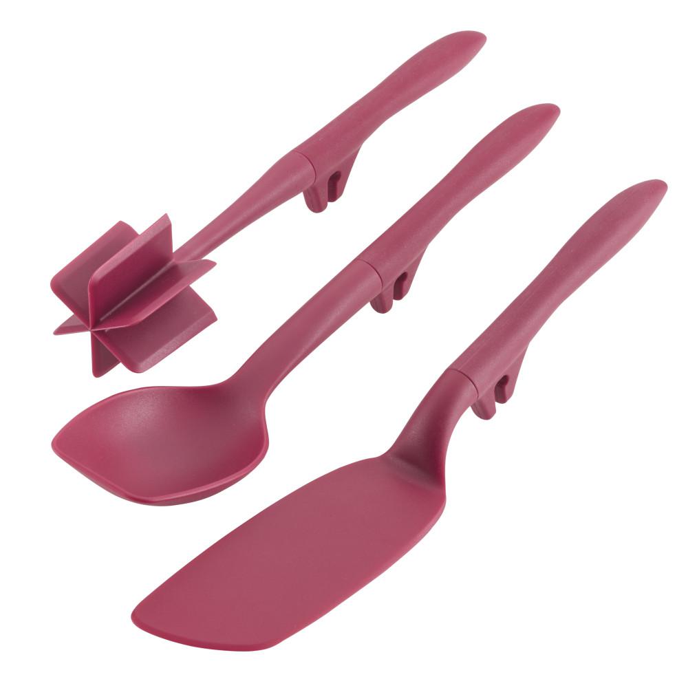 Rachael Ray Tools and Gadgets Red Lazy Flexi Turner and Scraping Spoon