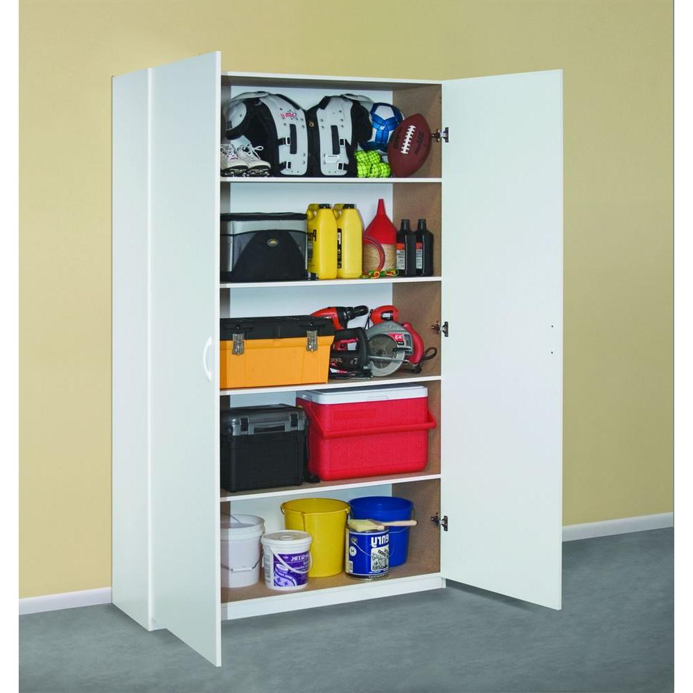 Closetmaid 80 In H X 48 In W X 16 In D White Melamine Jumbo