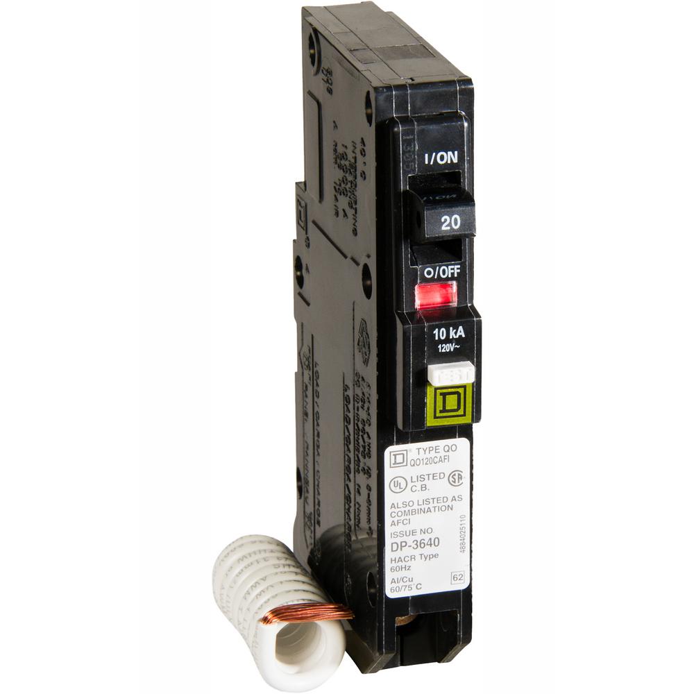 square d 20 amp gfci breaker