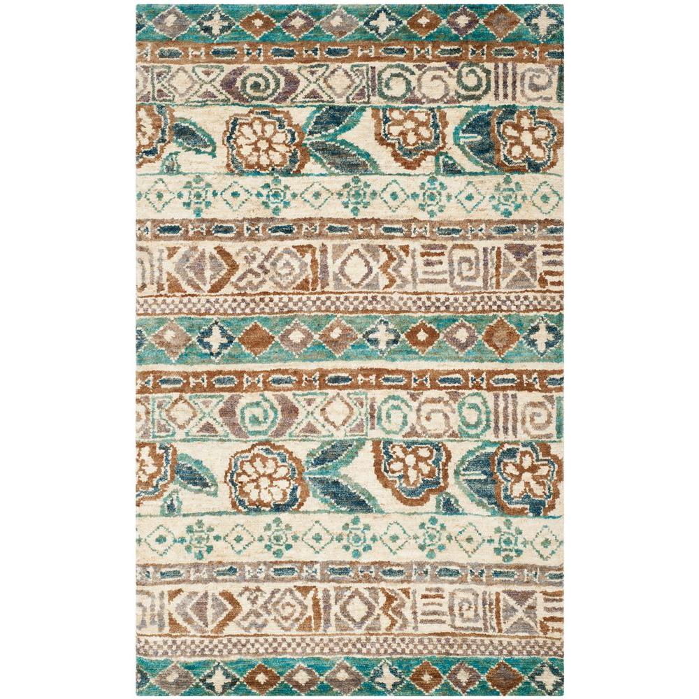 Safavieh Bohemian Bleach Gold 8 Ft X 10 Area Rug Boh636a Safavieh Bohemian Bleach Gold 8 Ft X 10 Area Rug
