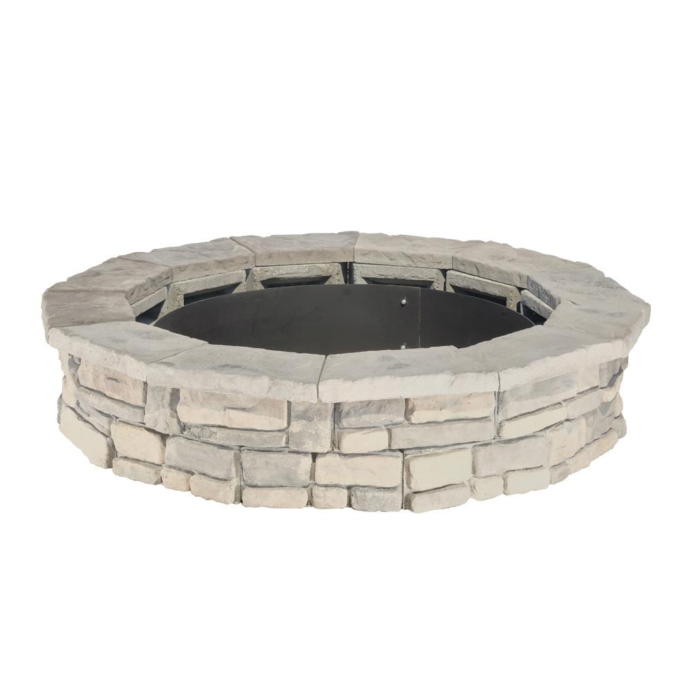 Fire Pit Kits Hardscapes The Home Depot