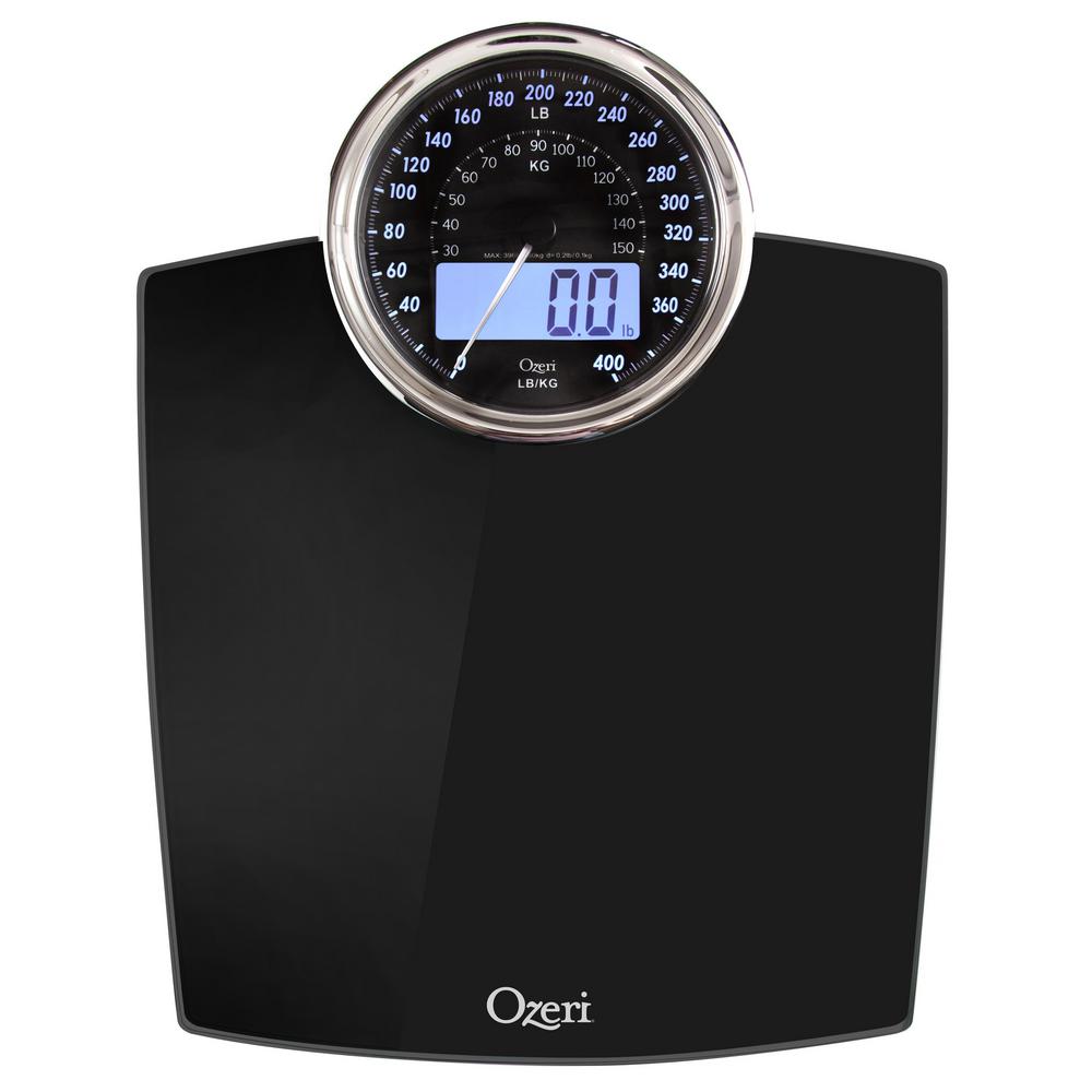 https://images.homedepot-static.com/productImages/ee7bad16-d3d0-4fe5-ac0c-95a92a6fae1e/svn/black-ozeri-bathroom-scales-zb19-64_1000.jpg