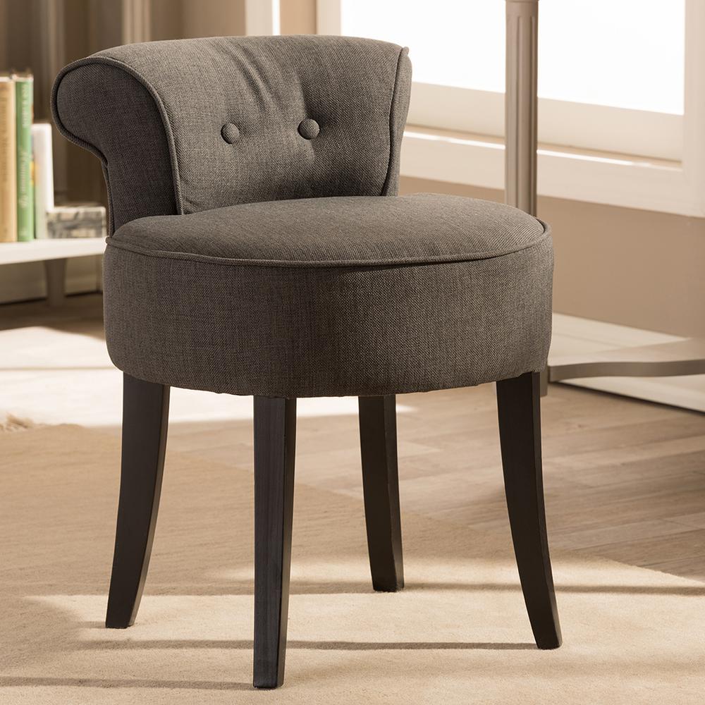 Baxton Studio Millani Gray Fabric Upholstered Accent Chair 28862 4161   Gray Baxton Studio Accent Chairs 28862 4161 Hd 64 1000 