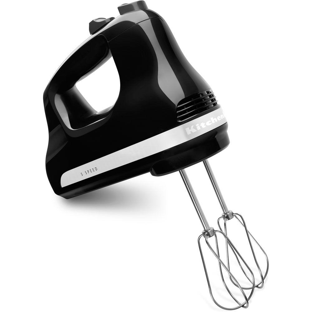 KitchenAid Ultra Power 5Speed Onyx Black Hand MixerKHM512OB The