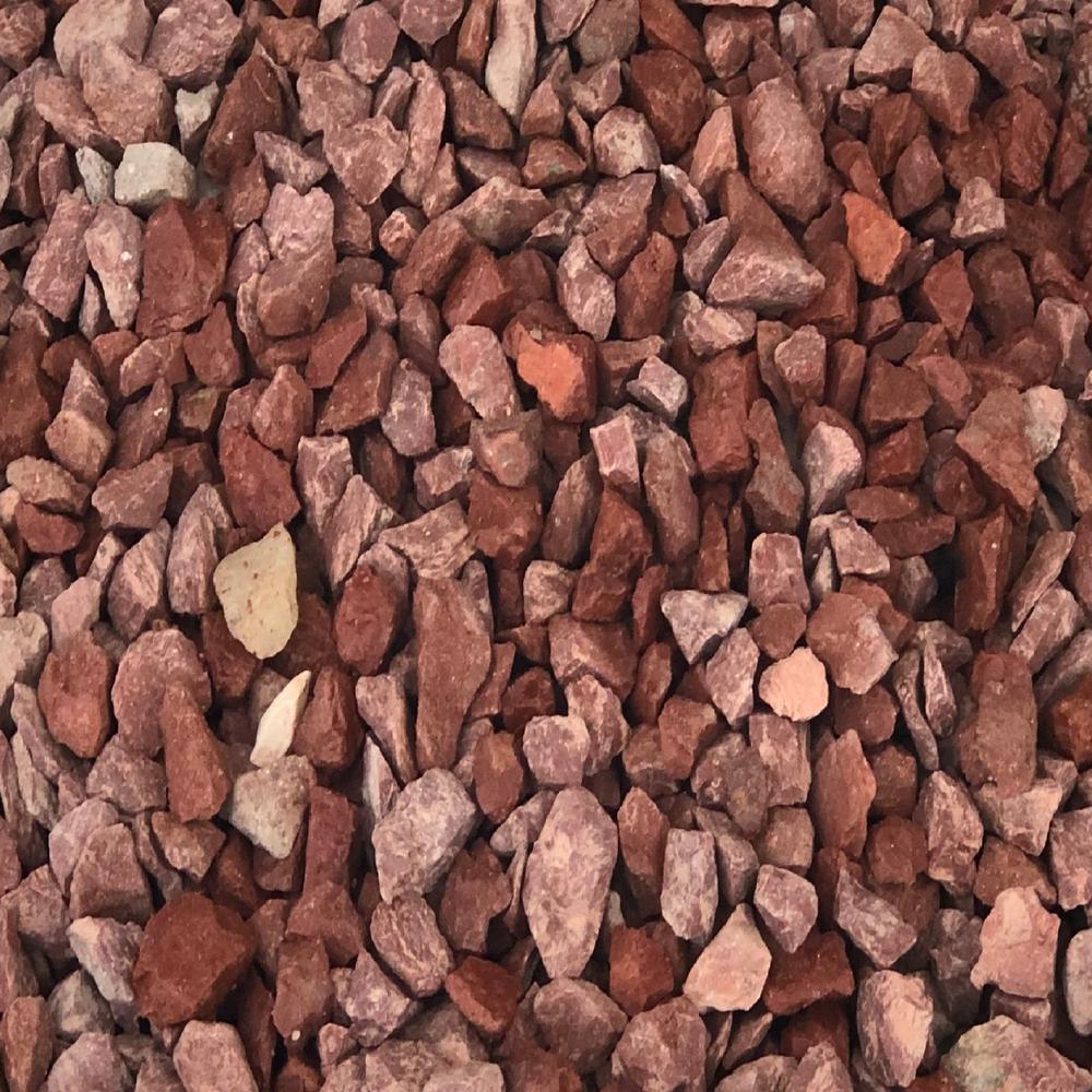 Rain Forest 0 40 Cu Ft 3 16 In 30 Lbs Red Gravel Rfrgv 30 The Home Depot