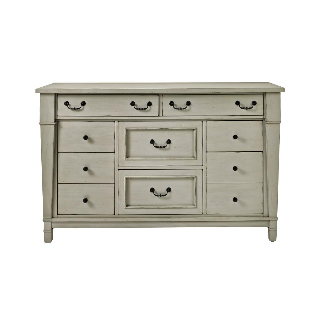 Bridgeport 8 Drawer Antique Grey Dresser Bridgeport 8 Drawer Antique Grey Dresser